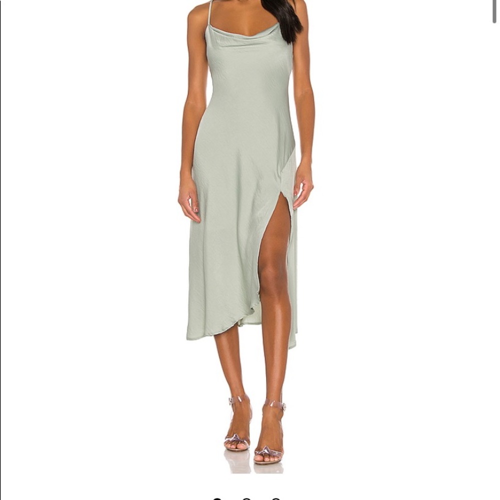 ASTR the Label Gaia dress in sage size M